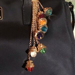 New - Complete set of 8 Bell Charms Effy purse Jewelry